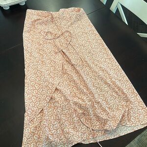 Summer & Rose midi wrap around skirt - size XL/plus